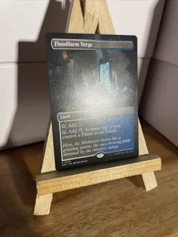 Floodfarm Verge MTG Rare Borderless Normal #330 Duskmourn: House of Horror Look! - Image 5
