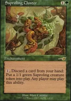 Saproling Cluster HP, English MTG Nemesis - Image 1