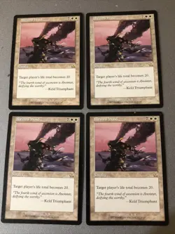 Blessed Wind X4 Prophecy Ex Condition See Pics Front/back - Image 1