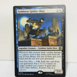 SYMBIOTE SPIDER-MAN 156 RARE MARVEL'S SPIDER-MAN MAGIC: THE GATHERING LP - Image 1