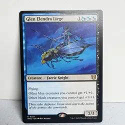 GLEN ELENDRA LIEGE 138 RARE COMMANDER: WILDS OF ELDRAINE MAGIC: THE GATHERING LP - Image 1