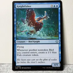 KNIGHTFISHER BLOOMBURROW MAGIC: THE GATHERING 55 UNCOMMON LP - Image 1