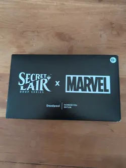 MTG Secret Lair x Marvel's Deadpool (RAINBOW FOIL) | NEW/SEALED - Image 1