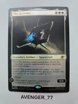 Magic the Gathering MTG #0035 The Seriema FOIL Edge of Eternities EOE - Image 1