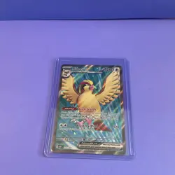 Pidgeot ex 217/197 Obsidian Flames Full Art FA Ultra Rare Pokemon TCG Card NM - Image 1