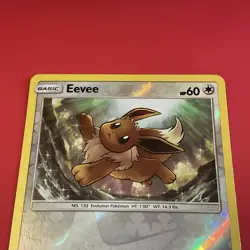Eevee 49/68 Hidden Fates 2019 Reverse Holo Foil Pokemon TCG Card - NM - Image 3