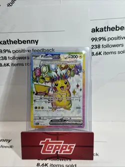 pokemon surging sparks pikachu ex 219/191 - Image 1