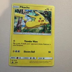 Pikachu Pokemon SM04 Cosmos Holo Pokemon TCG General Mills Cereal Promo Minty - Image 1