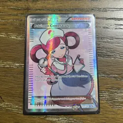 2014 Pokemon XY Flashfire ~ Pokemon Center Lady Full Art Ultra Rare 105/106 Lp - Image 1