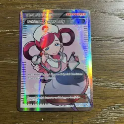 2014 Pokemon XY Flashfire ~ Pokemon Center Lady Full Art Ultra Rare 105/106 Lp - Image 2