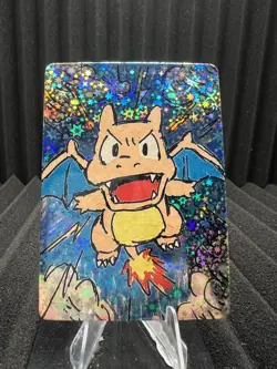 Charizard - Pack Hit Holo - First Print PokeDoodly Fan Art - Pokemon - Image 1