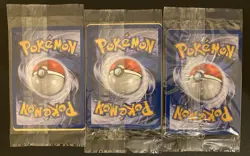 Pokemon WOTC 2000 Movie Promo Moltres Zapdos Articuno Legendary Bird Trio SEALED - Image 2