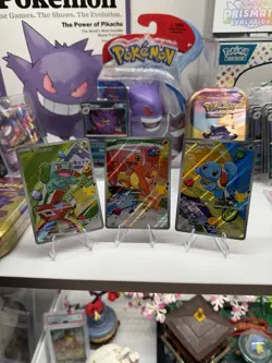 Pokemon TCG First Partner Illustration Collection Series 1 Kanto GEN 1 Starters - Image 1