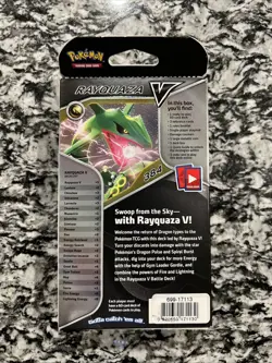 Pokemon TCG Sealed V Battle Deck Rayquaza V - Image 3