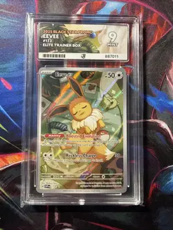 Pokemon TCG Eevee Prismatic Evolutions Promo SVP173 ACE 9 - Image 1