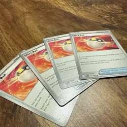 Pokemon TCG 4x Ultra Ball 131/132 Mega Evolution Playset NM - Image 2