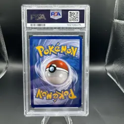 2008 POKEMON DIAMOND & PEARL STORMFRONT #18 GENGAR-REVERSE FOIL PSA 8 - Image 2