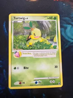 Turtwig (78) 78/100 Majestic Dawn Normal Pokemon TCG LP - Image 1