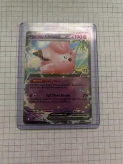 Lillie's Clefairy ex 056/159 NM Double Rare Journey Together 2025 - Image 1
