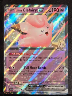 Lillie's Clefairy ex #56 Pokemon Journey Together - Image 1
