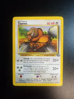 TAUROS UNLIMITED - 47/64 WotC Pokemon TCG Jungle Set - Image 1