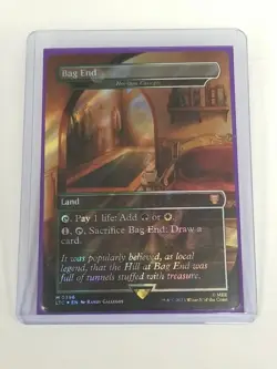 MTG Bag’s End SURGE FOIL Lord of the Rings Commander 396 NM - Image 1