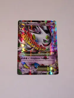 Carte Pokemon M Ectoplasma Ex XY166 MEGA Shiny HOLO Promo Bloc XY - Image 1