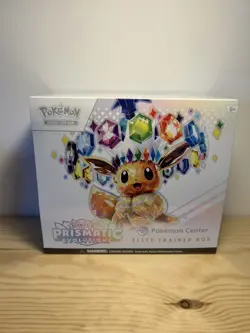 Prismatic Evolutions Pokemon Center Elite Trainer Box and fusion strike etb - Image 1