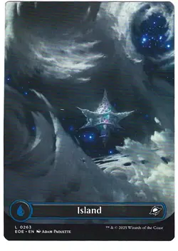 Island - Full Art - NM - Edge of Eternities - MTG - Image 1