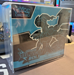 Pokemon Center Black Bolt, White Flare & Chilling Reign ETB LOT SEALED w/cases - Image 3