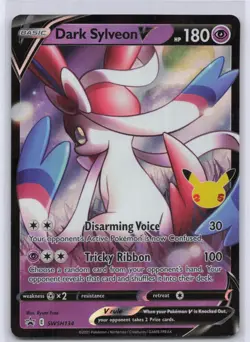 Dark Sylveon V SWSH134 Holo Promo Sword & Shield Promo Pokemon Near Mint - Image 1