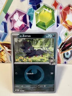 N’s Zorua 136/217 Common Energy Reverse Holo - Pokemon TCG Ascended Heroes - NM - Image 1