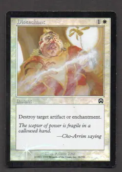 MtG FOIL Disincantare Disenchant FOIL (Mercadia) - Image 1
