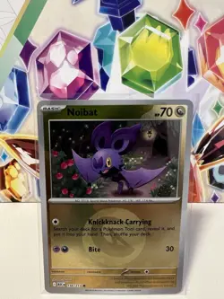 Noibat 156/217 Common Energy Reverse Holo - Pokemon TCG Ascended Heroes - NM - Image 1