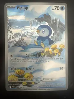 Pokemon Piplup IR #098/094 PFL NM - Image 1