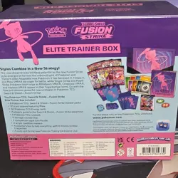 Pokemon Sword & Shield Fusion Strike Elite Trainer Box Sealed English 2021 TCG - Image 3