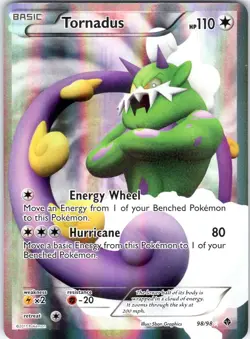 TORNADUS 98/98 EMERGING POWERS POKEMON NM/M - Image 1