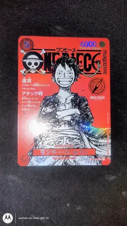 One Piece Card Game - Luffy ST21-014 Promo - Magazine Vol. 20 - - Image 1