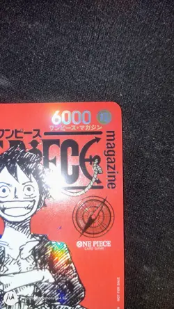 One Piece Card Game - Luffy ST21-014 Promo - Magazine Vol. 20 - - Image 2