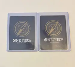 Lot of 2 one piece heroines rare foil Nico Robin and Nefeltari Vivi Free ship - Image 2
