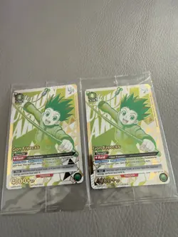 SEALED Union Arena HunterxHunter Rare Battle Gon Freecss UEPR/HTR-1-078 UR Promo - Image 1