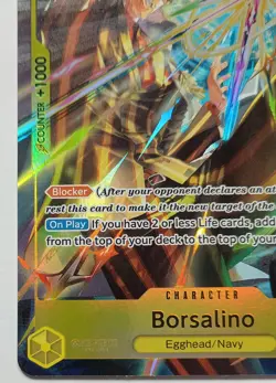 Borsalino EB04-058 SR Alt Art Adventure On Kami's Island OP15 One Piece Card Gam - Image 5