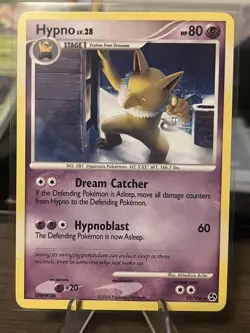 Pokemon TCG Hypno LV.28 19/106 DPBP#106 Regular Card Moderately Played - Image 1