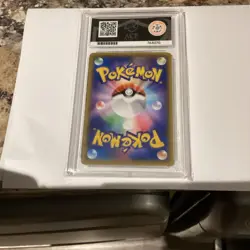 Japanese Pokemon card, pikachu promo, Pokemon center Graded 7 - Image 2