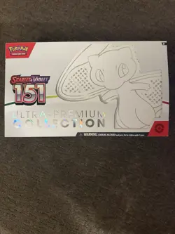 Pokemon 151 UPC Promo Card Set Sealed with UPC Box, Playmat, Extras. NO PACKS - Image 1