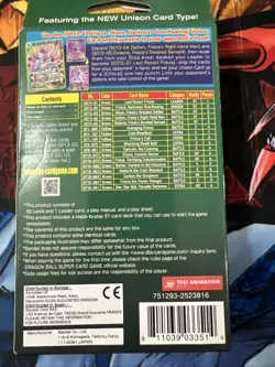 Dragon Ball Super Card Game 2020 Clan Collusion Starter Deck - Image 2