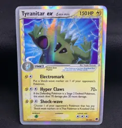 Pokemon Card - Tyranitar ex (Delta Species) - Dragon Frontiers 99/101 (LP) - Image 1