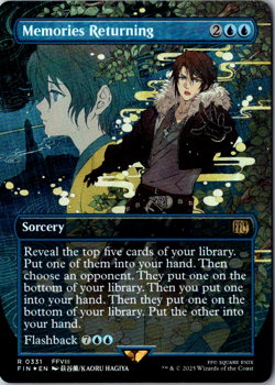 Memories Returning (Borderless) R FINAL FANTASY 331 FOIL Near Mint - Image 1