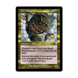 WOTC MtG Odyssey Psychatog (U) (Foil) EX - Image 1
