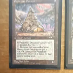 Magic: The Gathering Phyrexian Devourer x2 Colorless Artifact Creature 1996 - Image 2